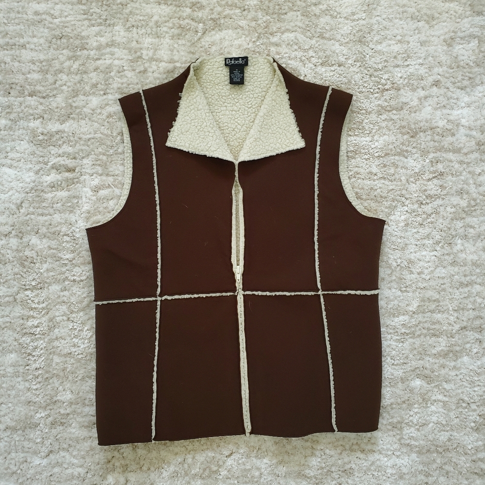 Faux Shearling Vest